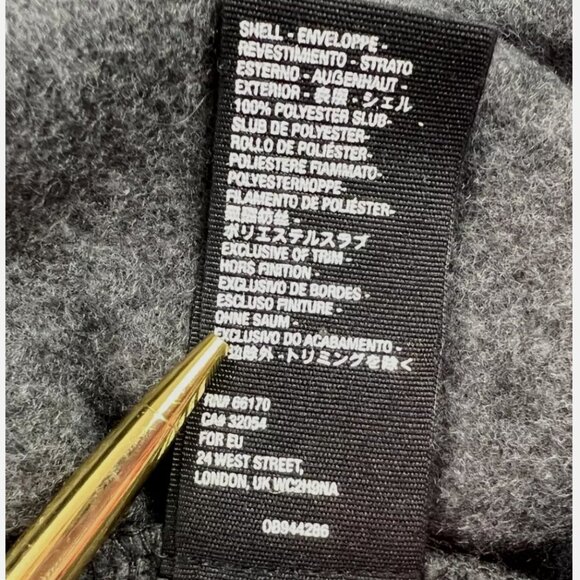 Free People Movement Climb High Gray Full Zip Fleece Jacket Flare Sleeves - Picture 13 of 16